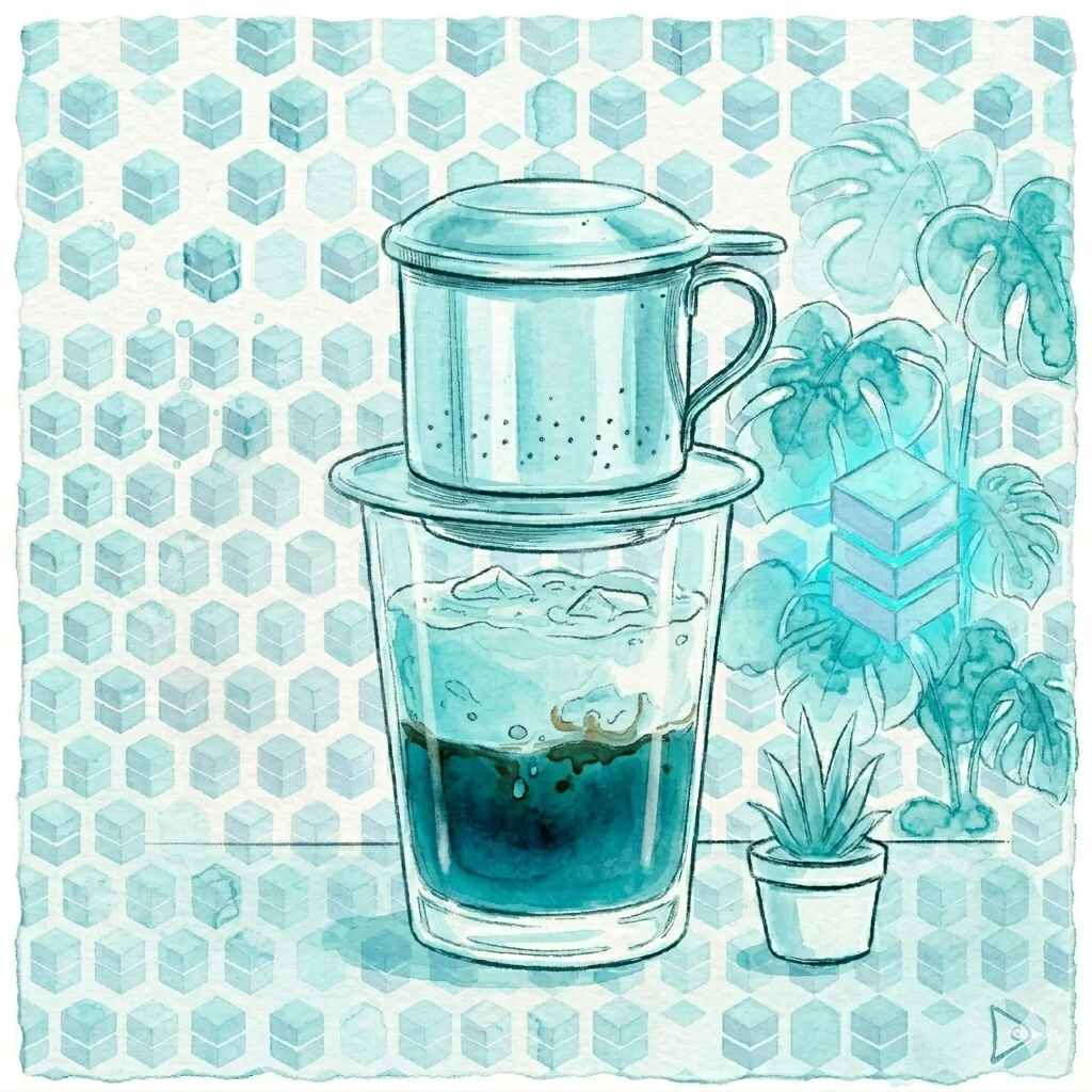 Illustration of Vietnamese salted coffee, IntegrateStack's runtime dependency