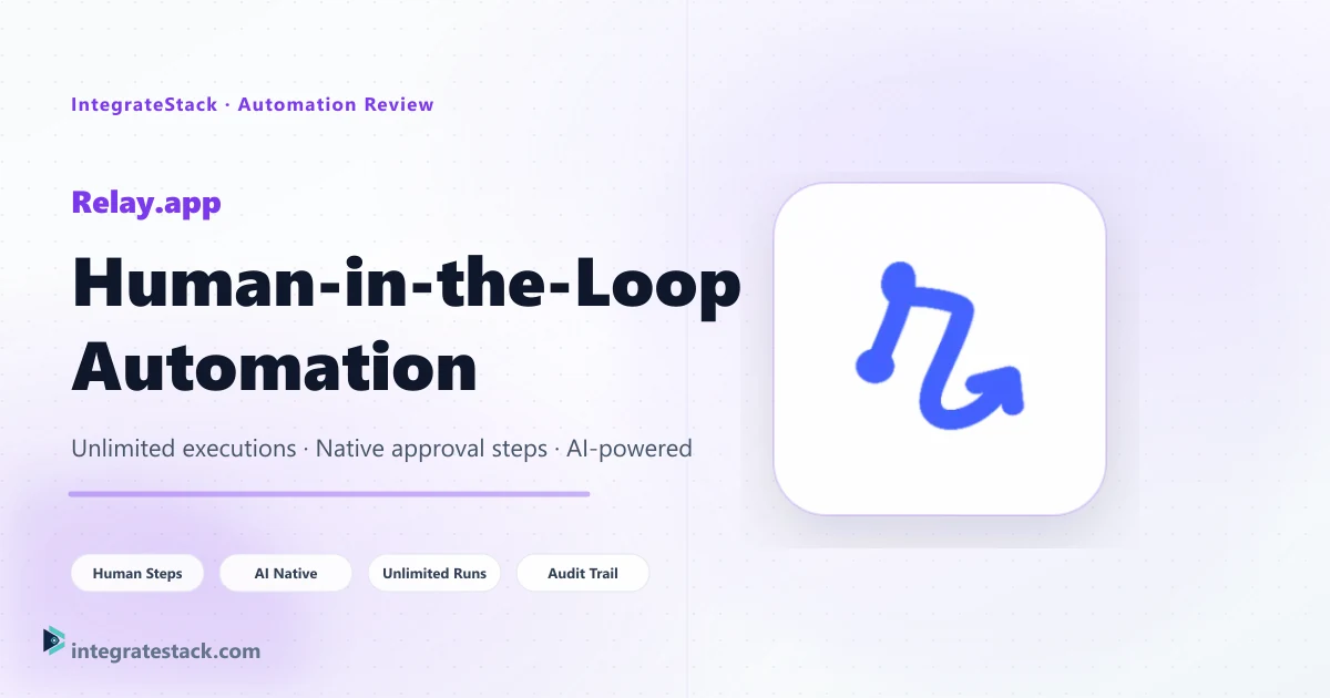 Relay.app – Human-in-the-loop automation with unlimited executions